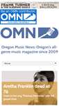 Mobile Screenshot of oregonmusicnews.com